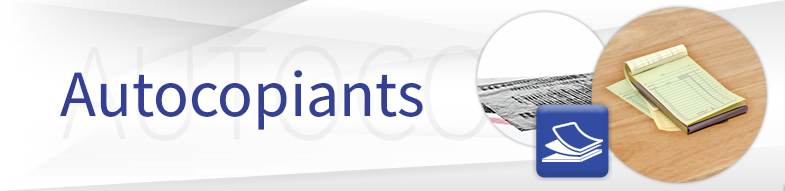 Carnets autocopiants / liasses autocopiantes / carbon copy