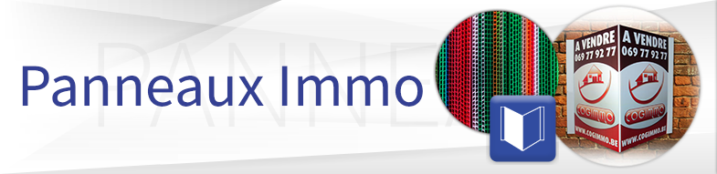 Panneaux immobiliers / Alvéolaires